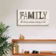 Family is Always Having Someone to Love  by Lori Deiter, Canvas Wall Art Online