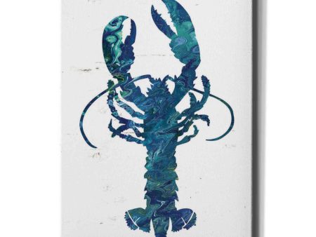 Bright Lobster Blue  by Cindy Jacobs, Canvas Wall Art Discount