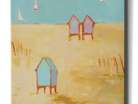 Cabanas  by Phyllis Adams, Canvas Wall Art Online Sale