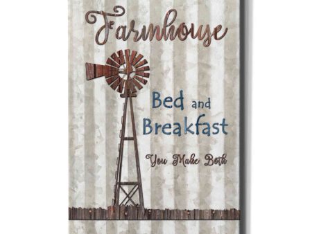 Farmhouse Bed & Breakfast  by Lori Deiter, Canvas Wall Art Supply