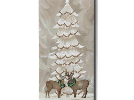 Winter Whisper Christmas Deer  by Cindy Jacobs, Canvas Wall Art Online now