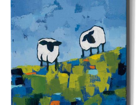 Two Sheep  by Phyllis Adams, Canvas Wall Art For Discount