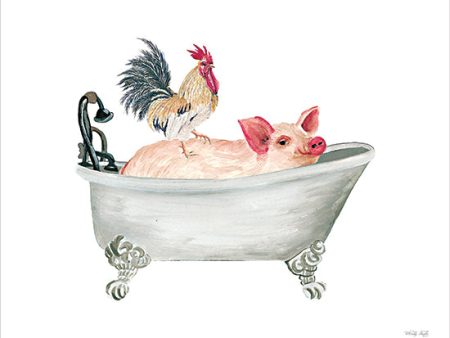 CIN3894 - Farm Bath Tub Friends I - 16x12 Discount