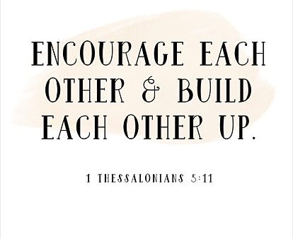 YND428 - Encourage Each Other - 12x16 Discount