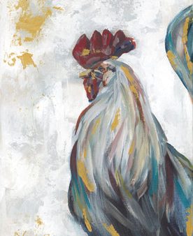 MKA153 - Jewel Toned Rooster - 9x18 Online Sale