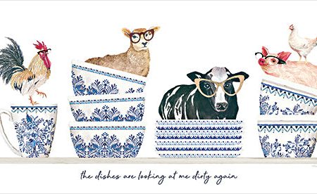 CIN3891 - The Dishes are Looking At Me Dirty Again - 18x9 on Sale