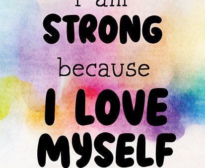 YND436 - I Am Strong - 12x16 For Discount