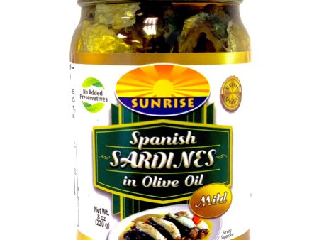 Sunrise Spanish Sardines in Olive Oil  distributed by Sunrise Fashion