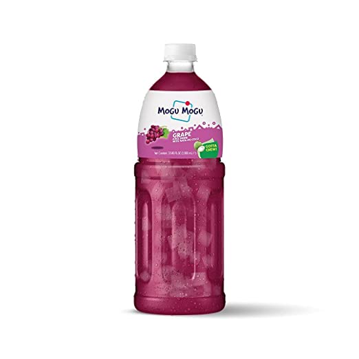 Mogu Mogu Grape Juice 1000ml distributed by Sunrise Cheap