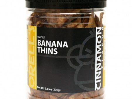 Orell s Glazed Banana Thins 200g distributed by Sunrise Hot on Sale