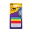 2  Plain Solid Color Angled Tabs, 1 5-cut, Assorted Colors, 2  Wide, 24 pack For Cheap