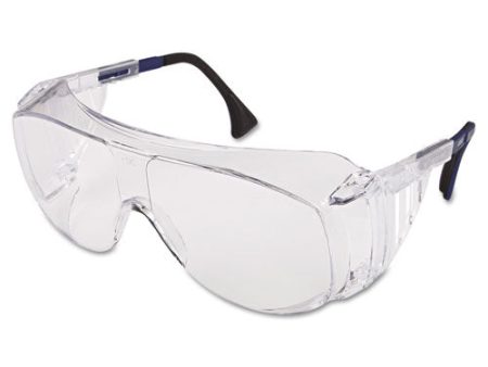 Ultraspec 2001 Otg Safety Eyewear, Clear black Frame, Clear Lens Online