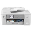 Mfc-j6555dw Inkvestment Tank All-in-one Color Inkjet Printer, Copy fax print scan Sale