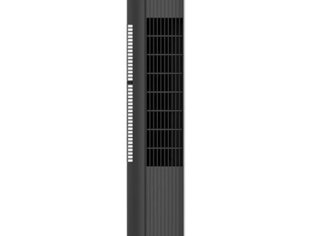 28  3-speed Tower Fan, Plastic, Black on Sale