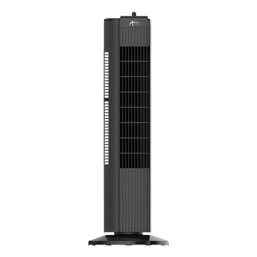 28  3-speed Tower Fan, Plastic, Black on Sale