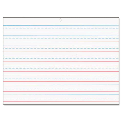 Multi-sensory Handwriting Tablet, 5 8  Long Rule, 8 X 10.5, 40 pad Supply