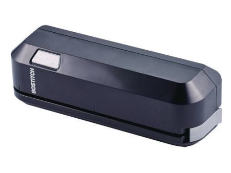 20-sheet Electric Three-hole Punch, 9 32  Holes, Black Supply