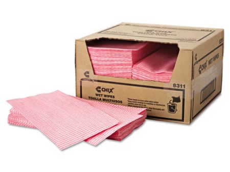 Wet Wipes, 11.5 X 24, White pink, 200 carton Online Sale