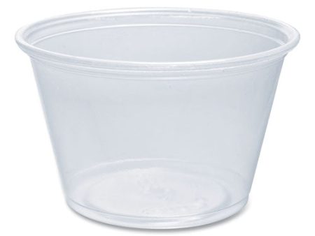 Conex Complements Portion medicine Cups, 4 Oz, Plastic, Clear, 125 bag, 20 Bags carton For Cheap