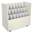 Mobile Roll File, 21 Compartments, 30.25w X 15.75d X 29.25h, Tan on Sale