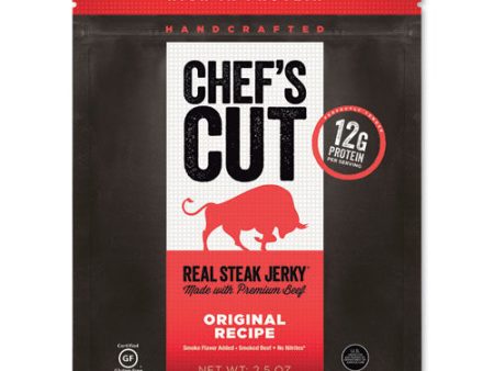 Real Steak Jerky, Original Recipe, 2.5 Oz Bag Online Sale