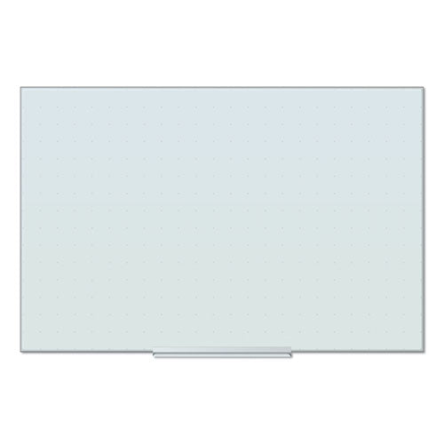 Floating Glass Ghost Grid Dry Erase Board, 36  X 24  (actual Size: 35  X 23 ), White Surface Sale