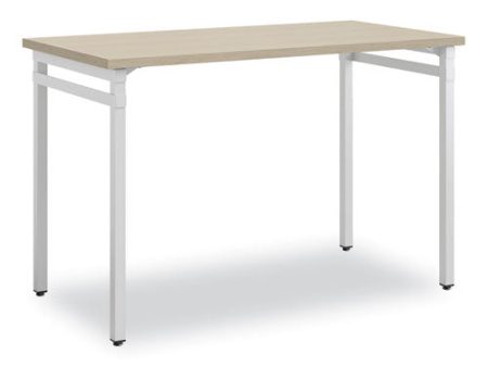 Ready Home Office Desk, 45.5  X 23.5  To 29.5 , Beige white Discount