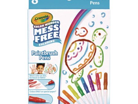 Color Wonder Paintbrush Pens, Assorted Colors, 8 pack Fashion