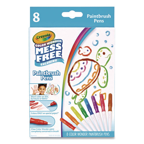 Color Wonder Paintbrush Pens, Assorted Colors, 8 pack Fashion