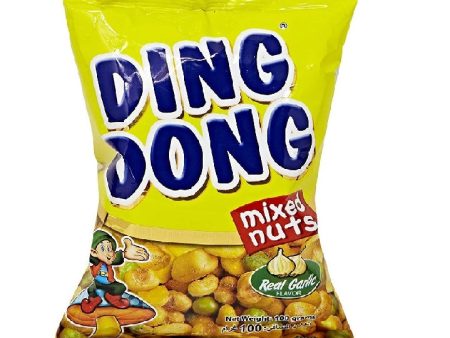 Ding Dong Mixed Nuts Garlic 100g Online now