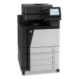 Color Laserjet Enterprise Flow M880z Wireless Mfp, Copy fax print scan For Cheap