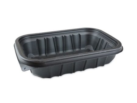 Earthchoice Entree2go Takeout Container, 32 Oz, 8.66 X 5.75 X 2.72, Black, Plastic, 300 carton on Sale