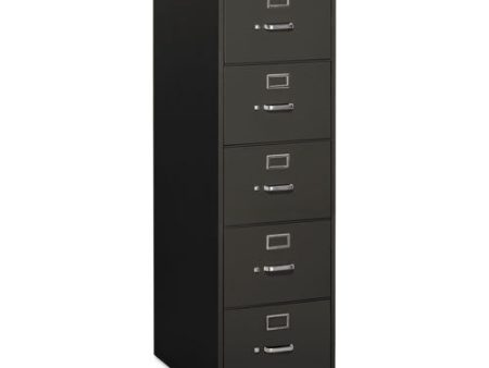 310 Series Vertical File, 5 Legal-size File Drawers, Charcoal, 18.25  X 26.5  X 60  Online Hot Sale