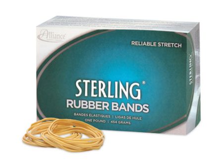 Sterling Rubber Bands, Size 19, 0.03  Gauge, Crepe, 1 Lb Box, 1,700 box Online now