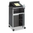 Scoot Multipurpose Mobile Lectern, 28.75 X 22 X 49.75, Black silver Online Sale