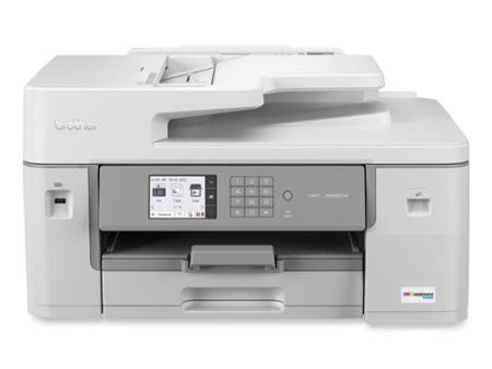 Mfc-j6555dw Inkvestment Tank All-in-one Color Inkjet Printer, Copy fax print scan Sale