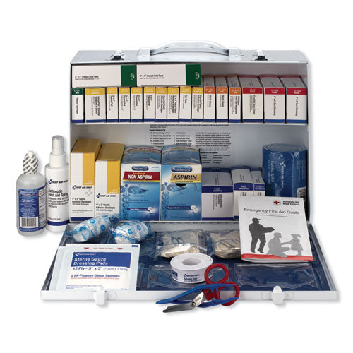 Industrial First Aid Kit For 75 People, 446 Pieces, Metal Case Online Hot Sale