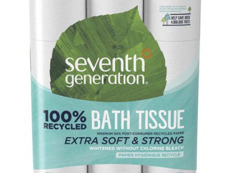 100% Recycled Bathroom Tissue, Septic Safe, 2-ply, White, 240 Sheets roll, 24 pack Online