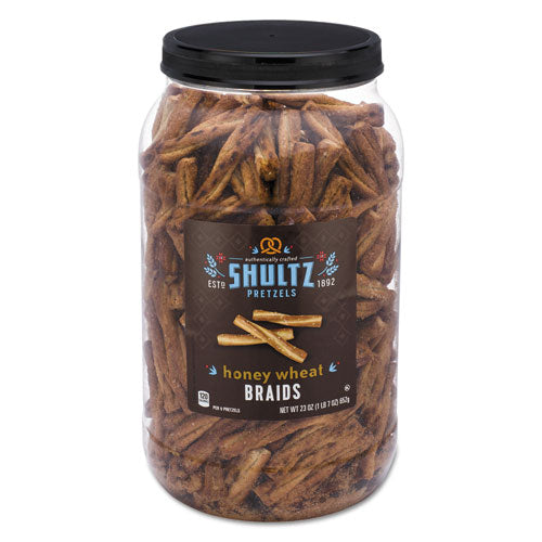 Pretzels, Honey Wheat, Tub, 1.44 Oz Online Hot Sale