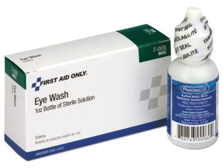 24 Unit Ansi Class A+ Refill, Eyewash, 1 Oz Sale