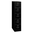 310 Series Vertical File, 5 Legal-size File Drawers, Black, 18.25  X 26.5  X 60  Online now