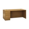 10500 Series  l  Workstation Left Pedestal Desk With Full-height Pedestal, 72  X 36  X 29.5 , Harvest Sale