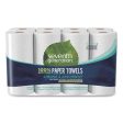 100% Recycled Paper Kitchen Towel Rolls, 2-ply, 11 X 5.4, 156 Sheets rolls, 32 Rolls carton Discount