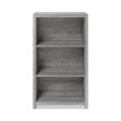 Fallbrook Bookcase, Three-shelf, 28w X 14d X 48.25h, Smoked Ash rustic Warm Gray Online now