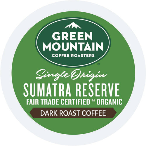 Fair Trade Organic Sumatran Extra Bold Coffee K-cups, 96 carton Supply