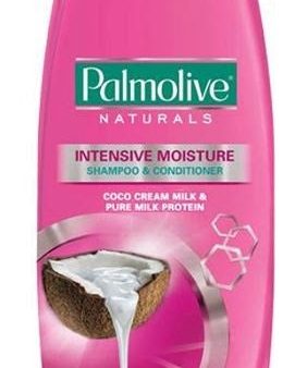 Palmolive Naturals Intensive Moisture Shampoo and Conditioner distributed by Sunrise on Sale