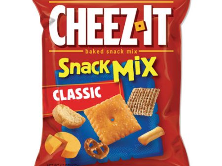 Cheez-it Baked Snack Mix, Classic Cheese, 4.5 Oz Bag, 6 pack on Sale