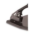 30-sheet Heavy-duty Three-hole Punch With Gel Padded Handle, 9 32  Holes, Black For Discount