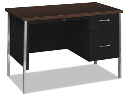 34000 Series Right Pedestal Desk, 45.25  X 24  X 29.5 , Mocha black Discount