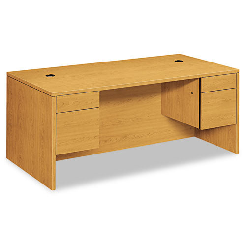 10500 Series Double 3 4-height Pedestal Desk, Left And Right: Box file, 72  X 36  X 29.5 , Harvest Online